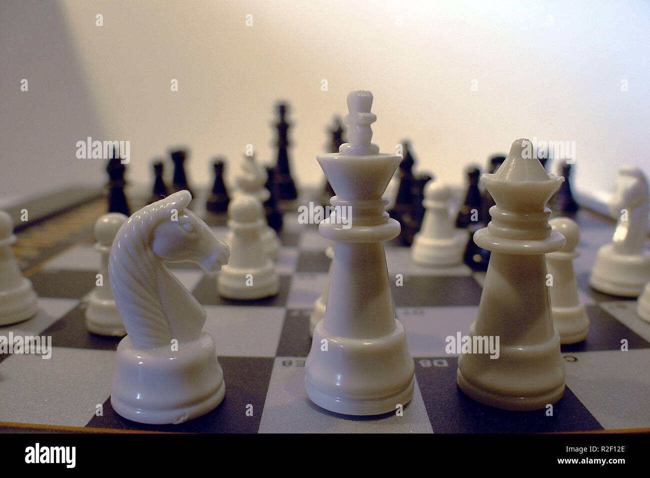 Chess Opening: Benoni Defense, Modern Variation Stock Photo - Alamy