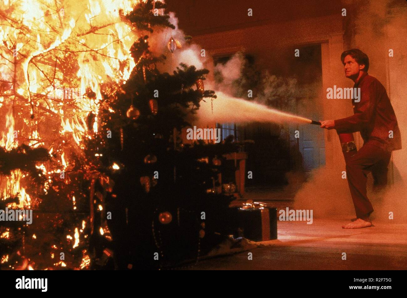The War of the Roses  Year : 1989  USA Director : Danny De Vito Michael Douglas Stock Photo