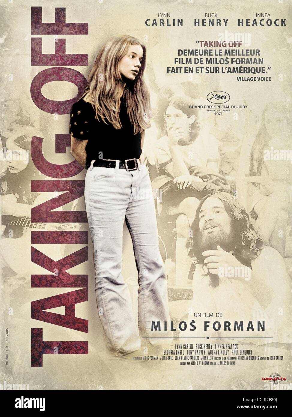 Taking Off Year 1971 Usa Director Milos Forman Linnea Heacock Movie Poster Fr Stock Photo Alamy