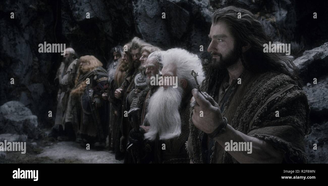 The Hobbit: The Desolation of Smaug Year : 2013 USA / New Zealand Director : Peter Jackson Graham McTavish, Stephen Hunter, William Kircher, Ken Stott, Richard Armitage Stock Photo