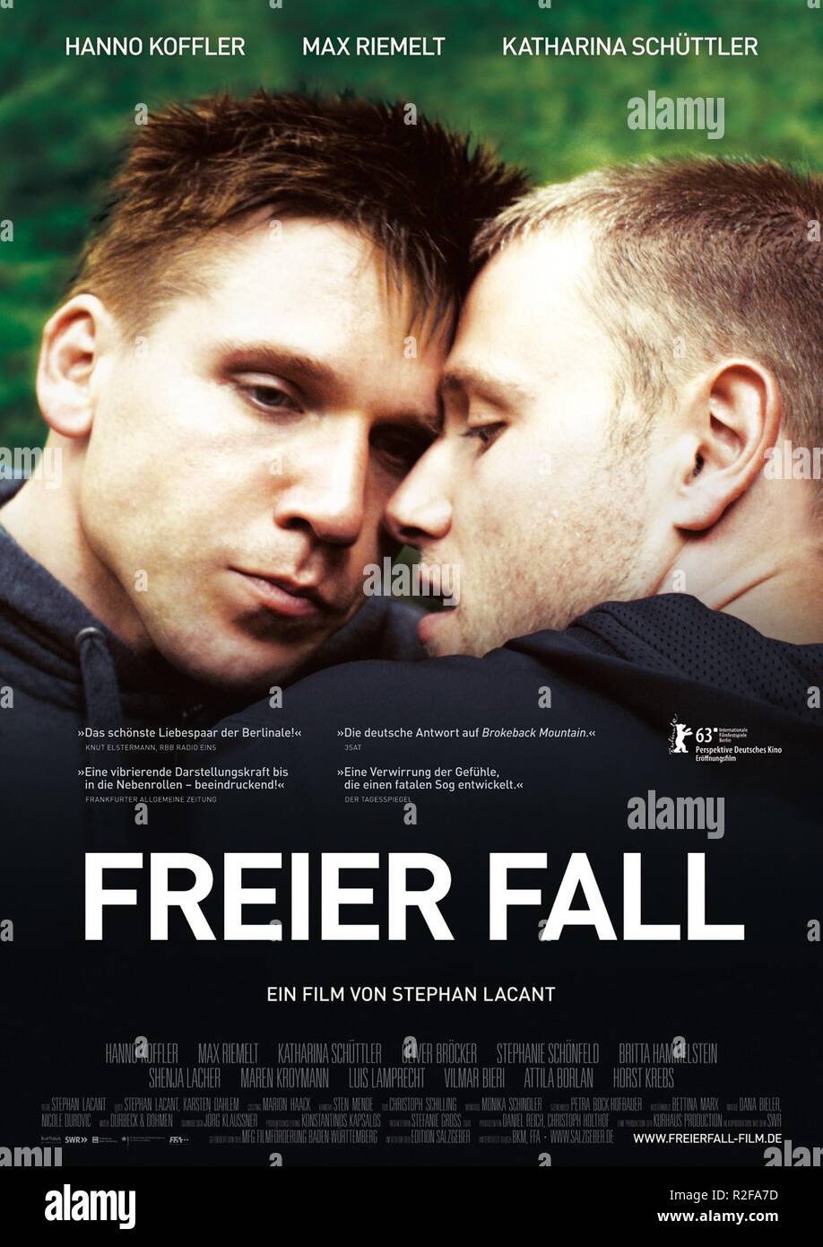 Free fall movie poster