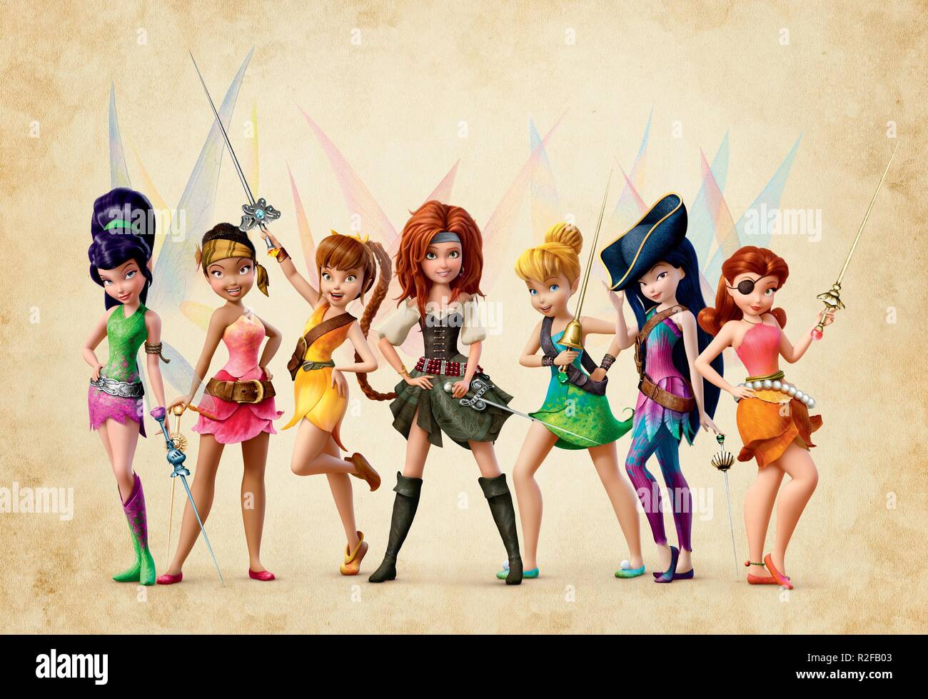 The Pirate Fairy Year : 2014 USA Director : Peggy Holmes Animation Movie poster Stock Photo