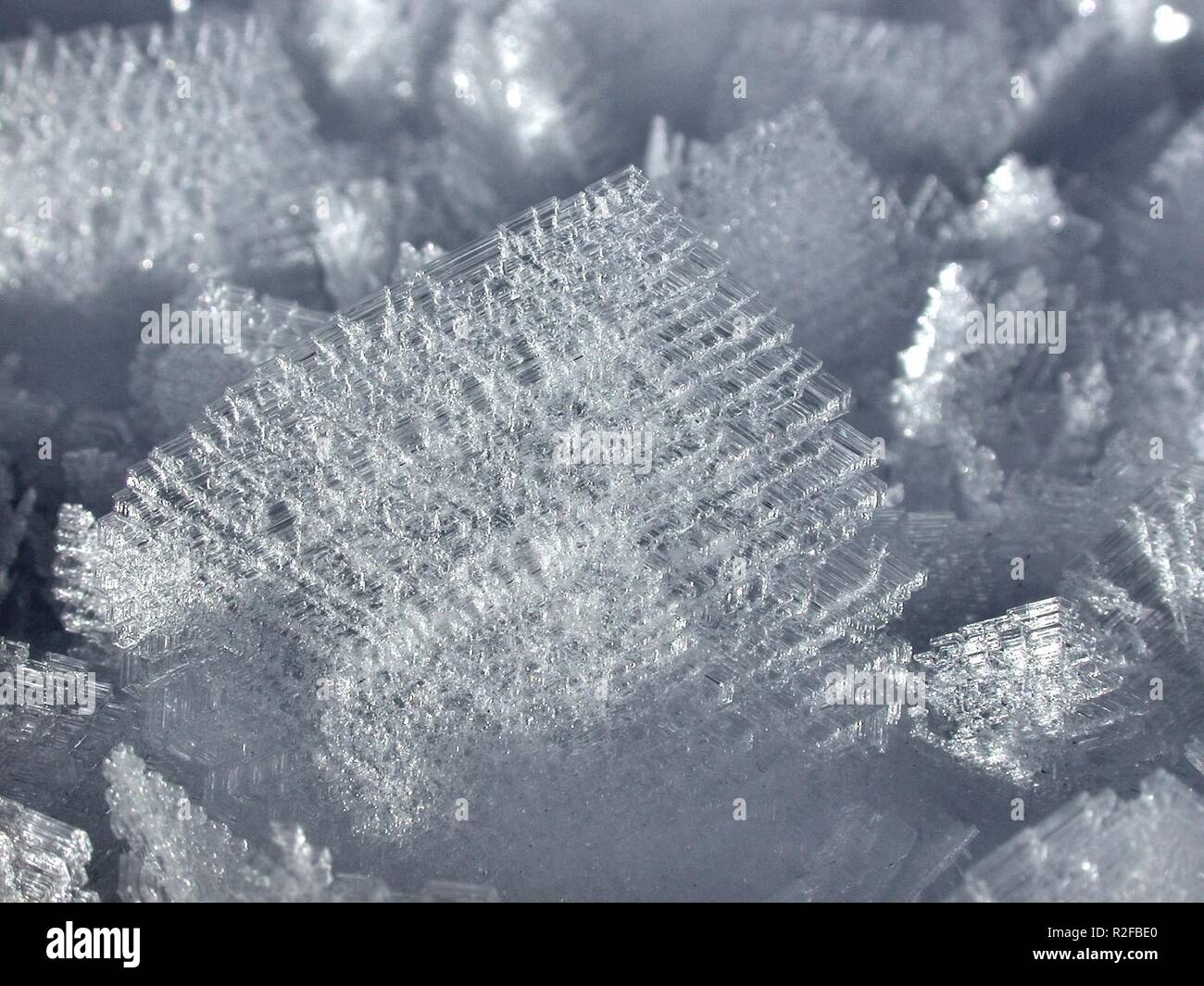 ice crystal Stock Photo
