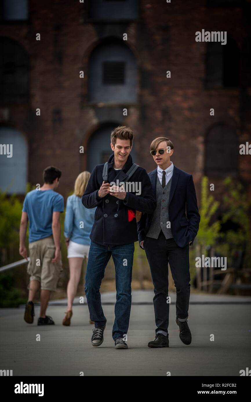 The Amazing Spider-man 2 Year : 2014 USA Director : Marc Webb Andrew Garfield, Dane DeHaan Stock Photo