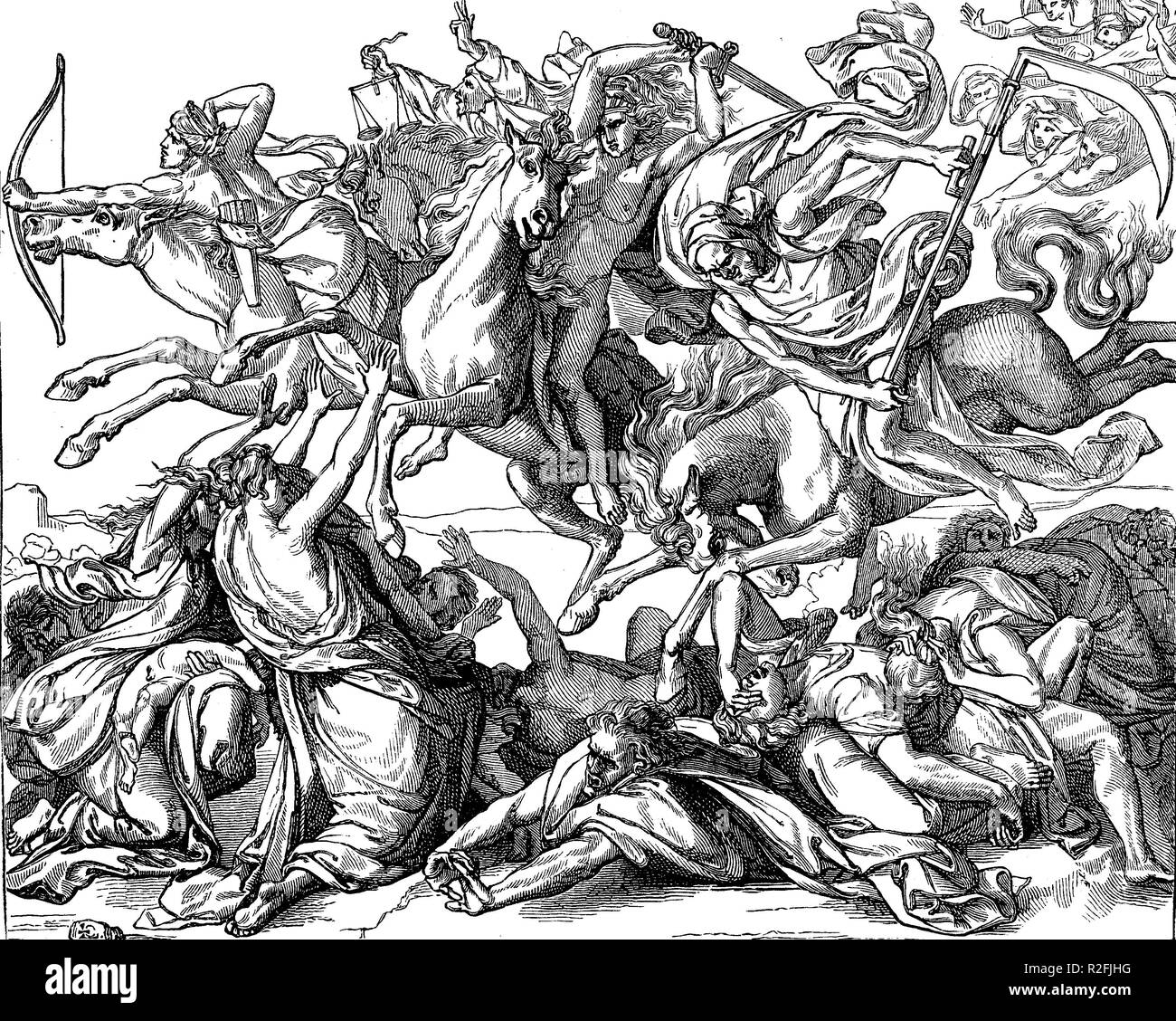 Four Horsemen Of The Apocalypse Chapter 86 Four horsemen apocalypse hi-res stock photography and images - Alamy