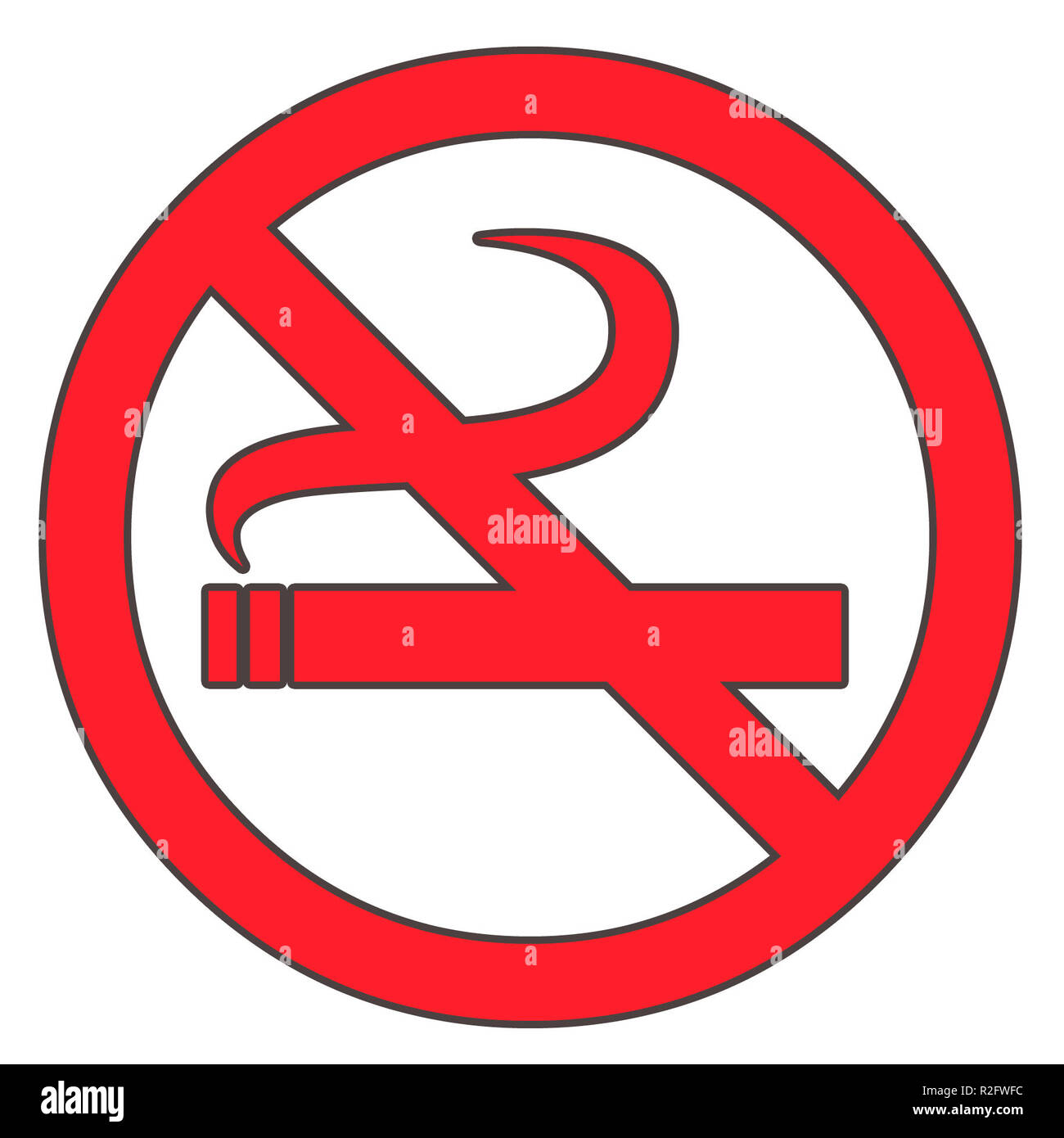 smoking ban Stock Photo