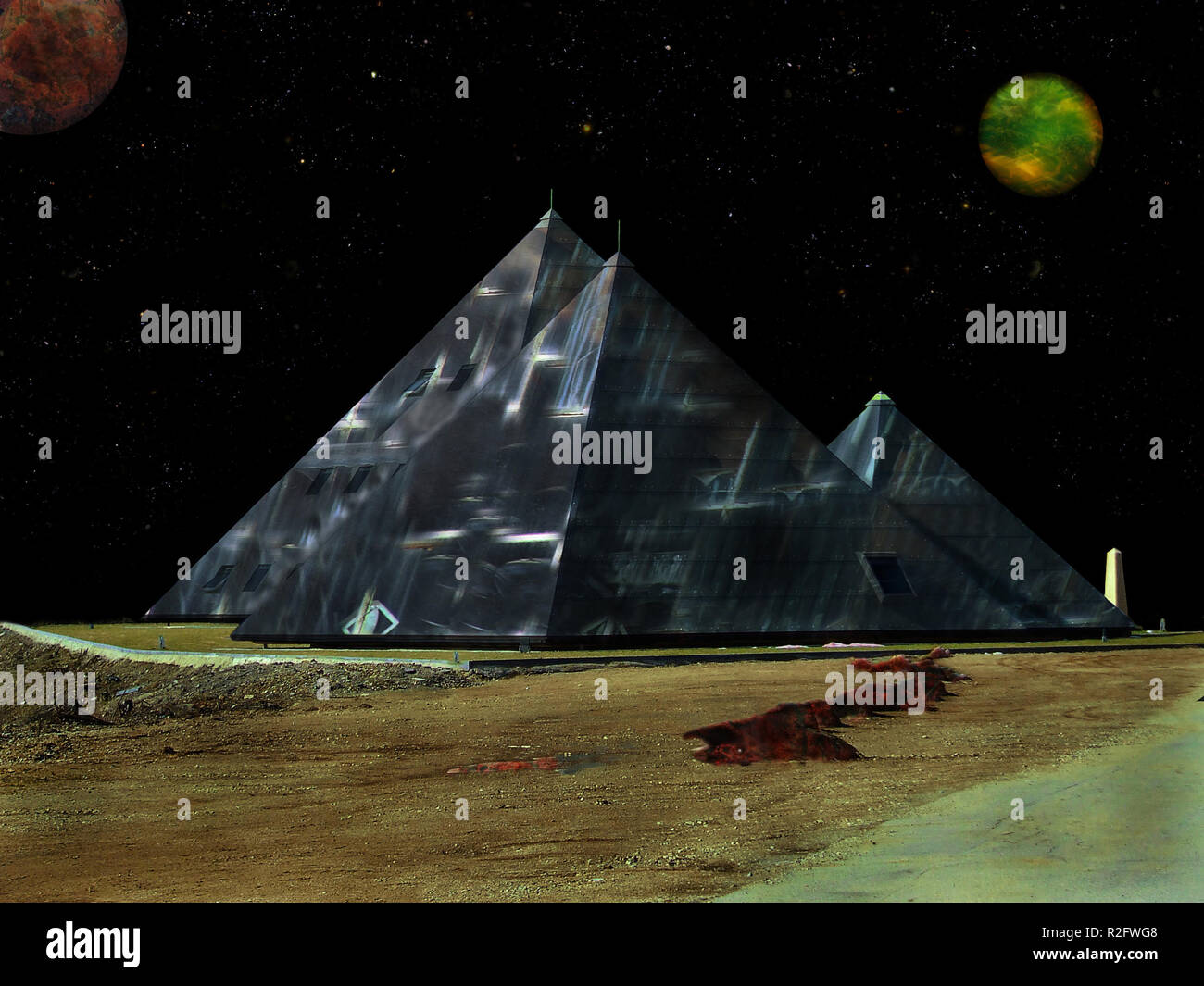 the years of aliens Stock Photo - Alamy