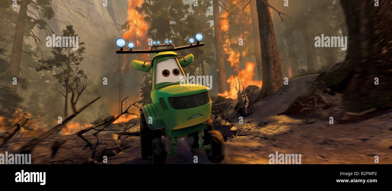 Planes: Fire and Rescue Year : 2014 USA Director : Roberts Gannaway Animation Stock Photo