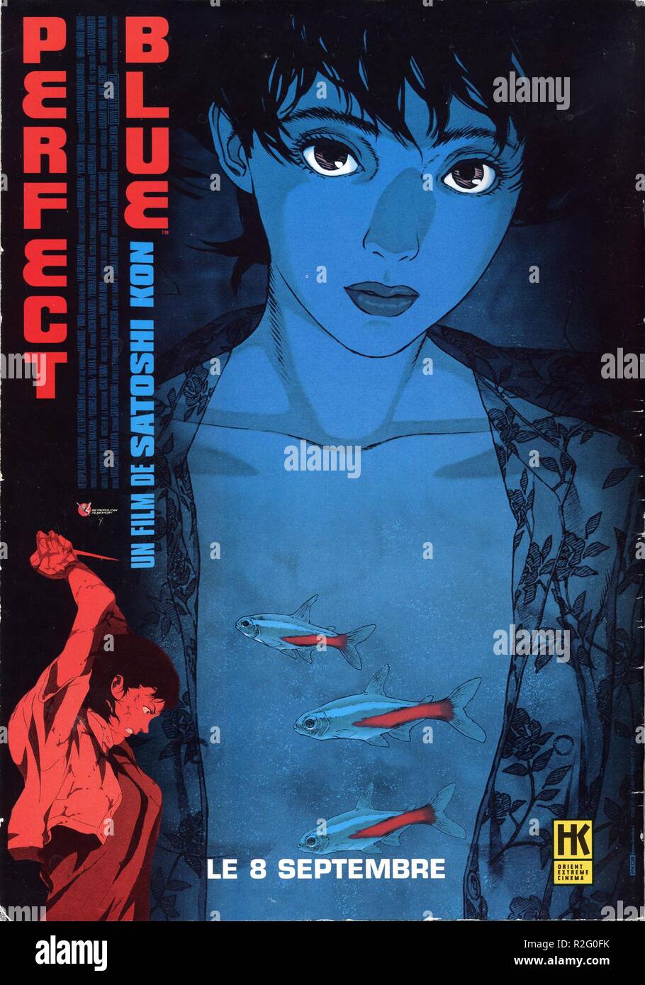 Perfect Blue Satoshi Kon Poster 1997 Explicit Key Visual