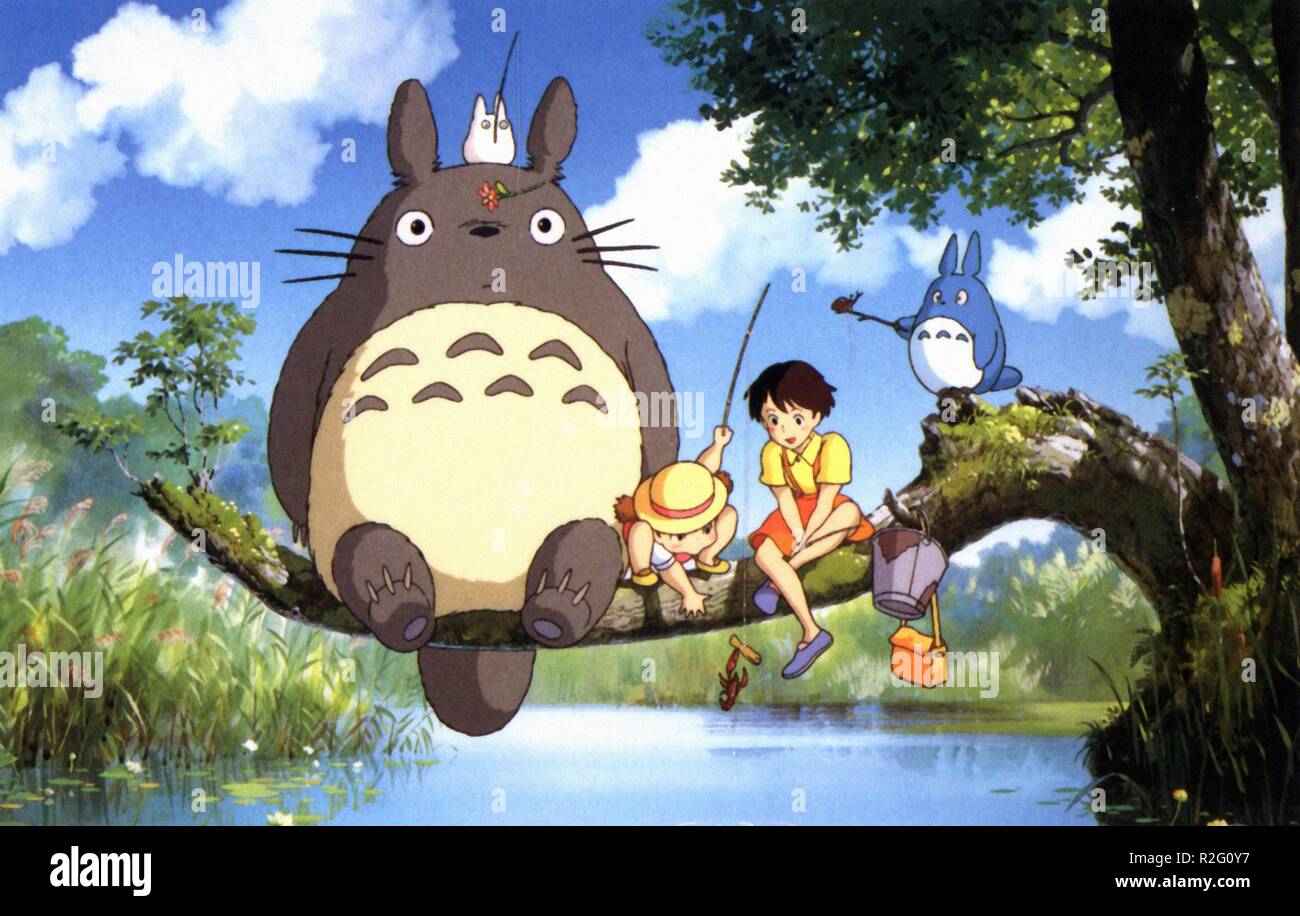 Tonari no Totoro My Neighbor Totoro Year : 1988 Japan Director : Hayao  Miyazaki Animation Stock Photo - Alamy