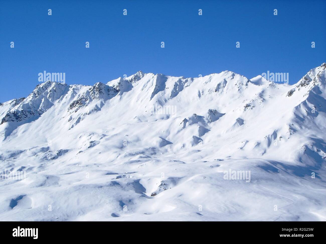 col de la leisse Stock Photo