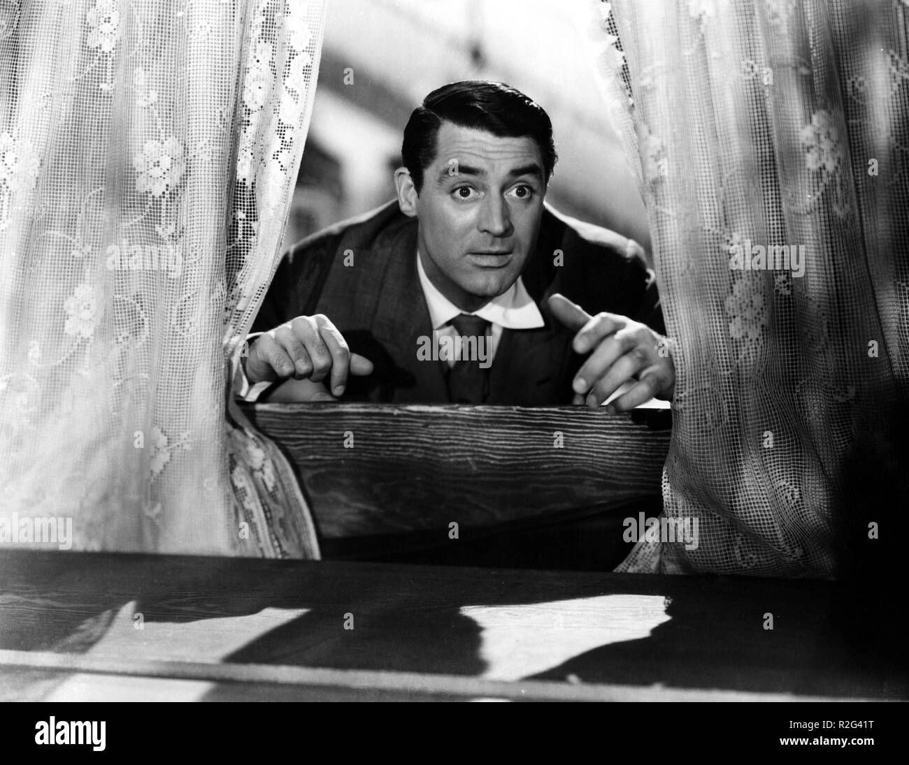 Arsenic and Old Lace  Year : 1944 USA Cary Grant , Priscilla Lane  Director : Frank Capra Stock Photo