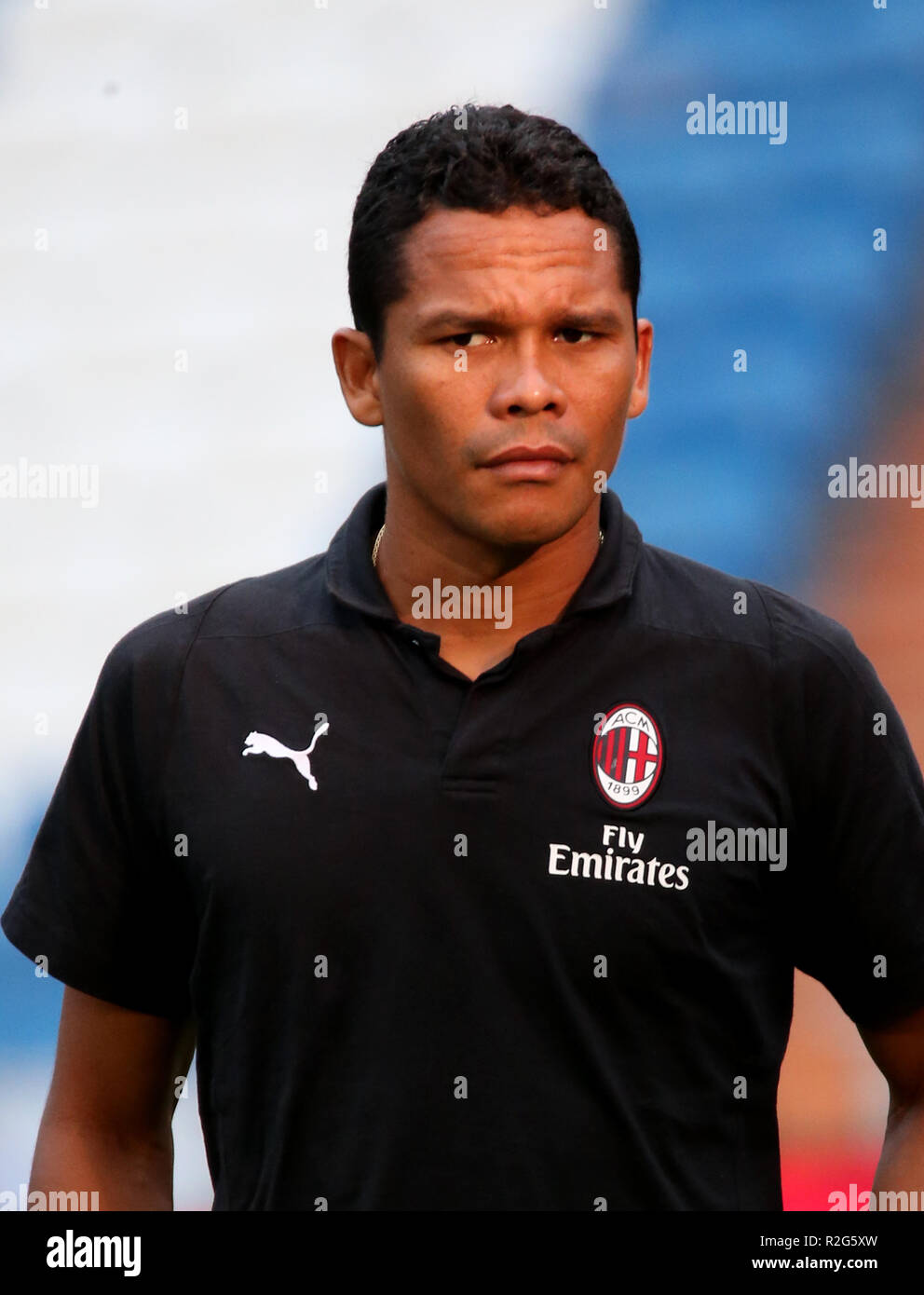Italy - Serie A TIM 2018-2019 /  ( A.C. Milan ) -  Carlos Bacca Stock Photo