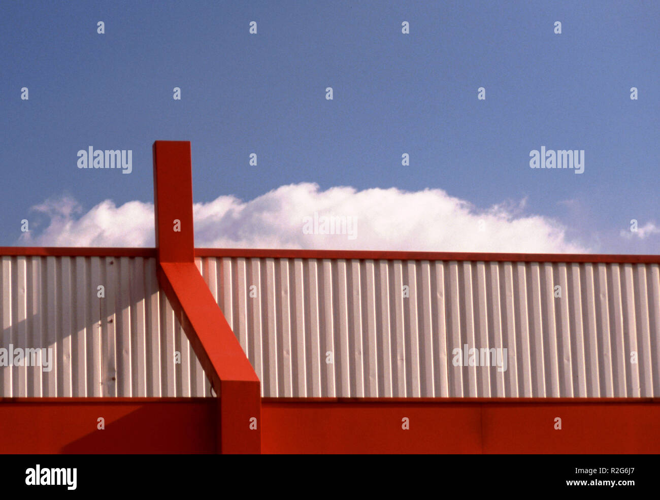 eye-catching facade Stock Photo