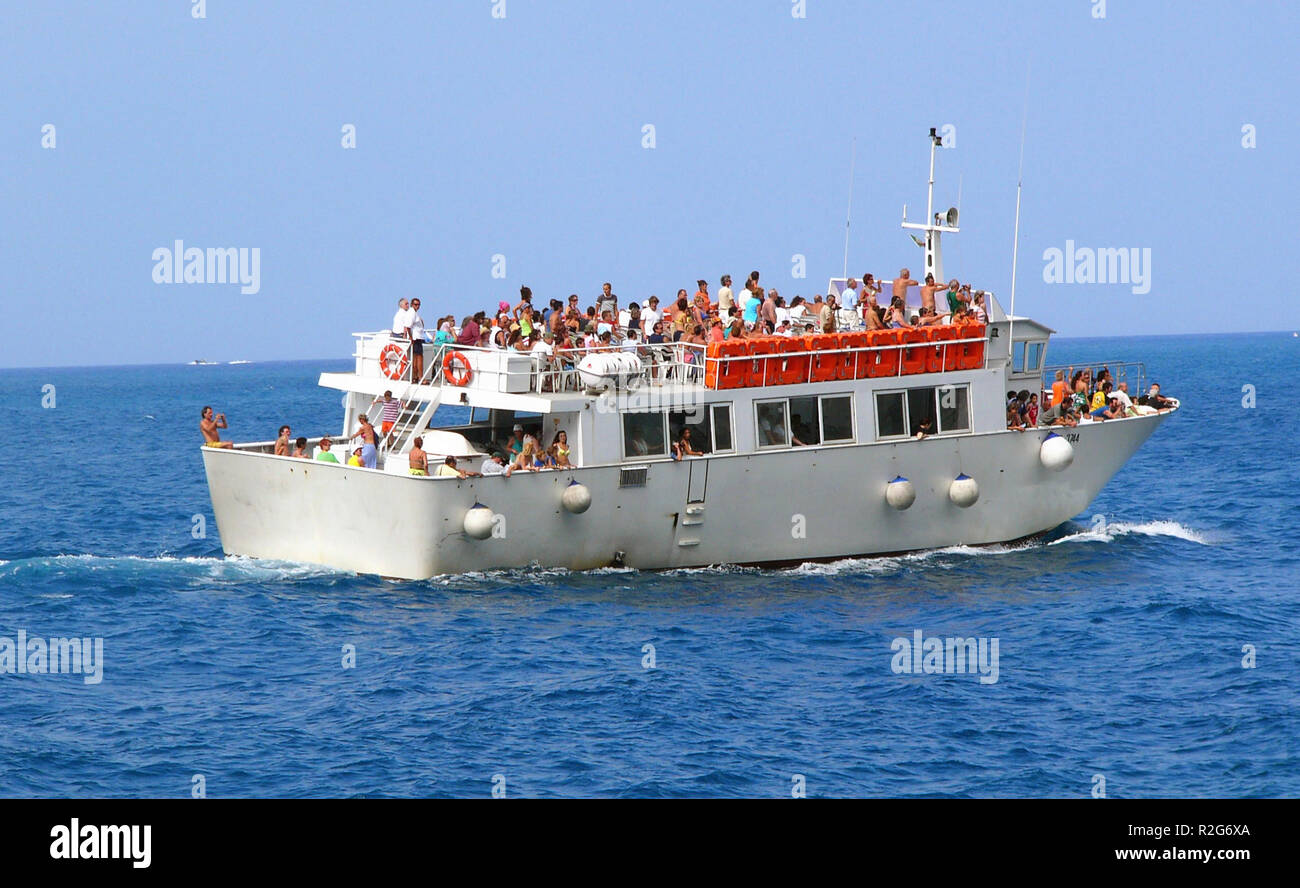 tourist boat ii Stock Photo