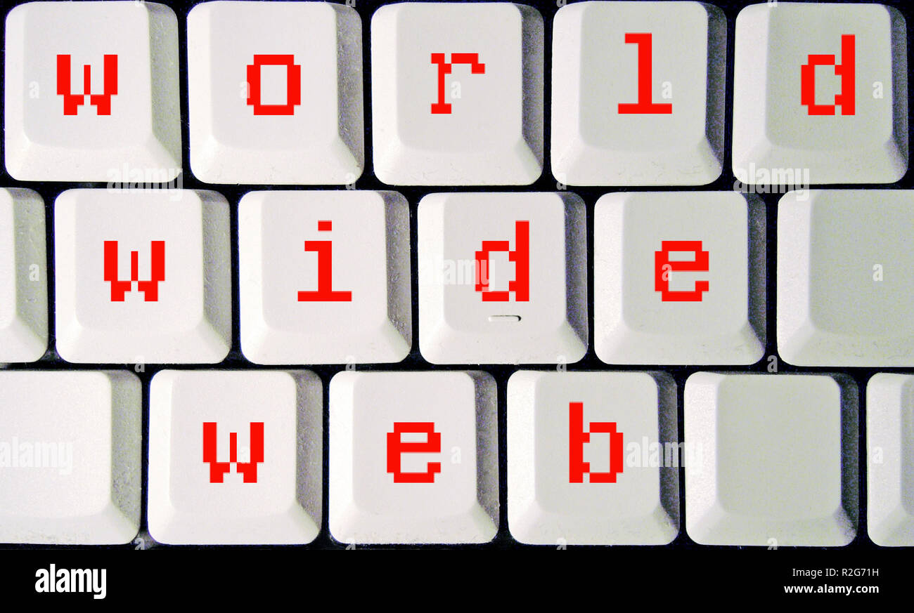 world wide web Stock Photo