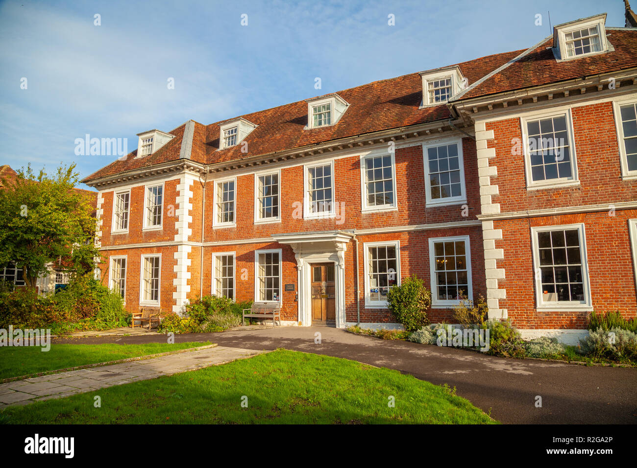 Sarum College a Christian educational centre The Close Salisbury Wiltshire England Stock Photo