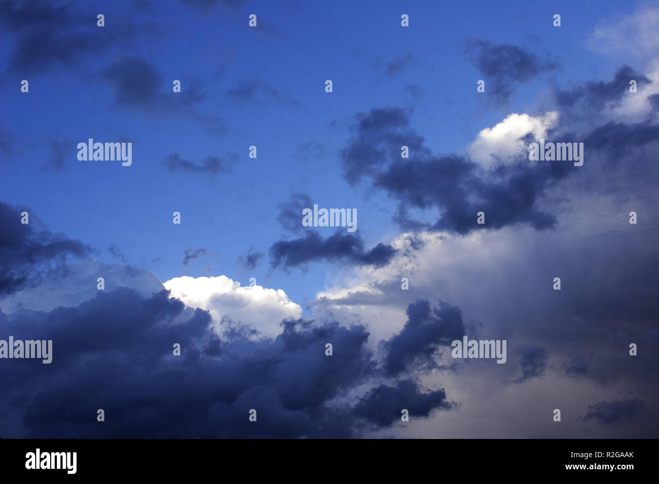 thunderclouds Stock Photo