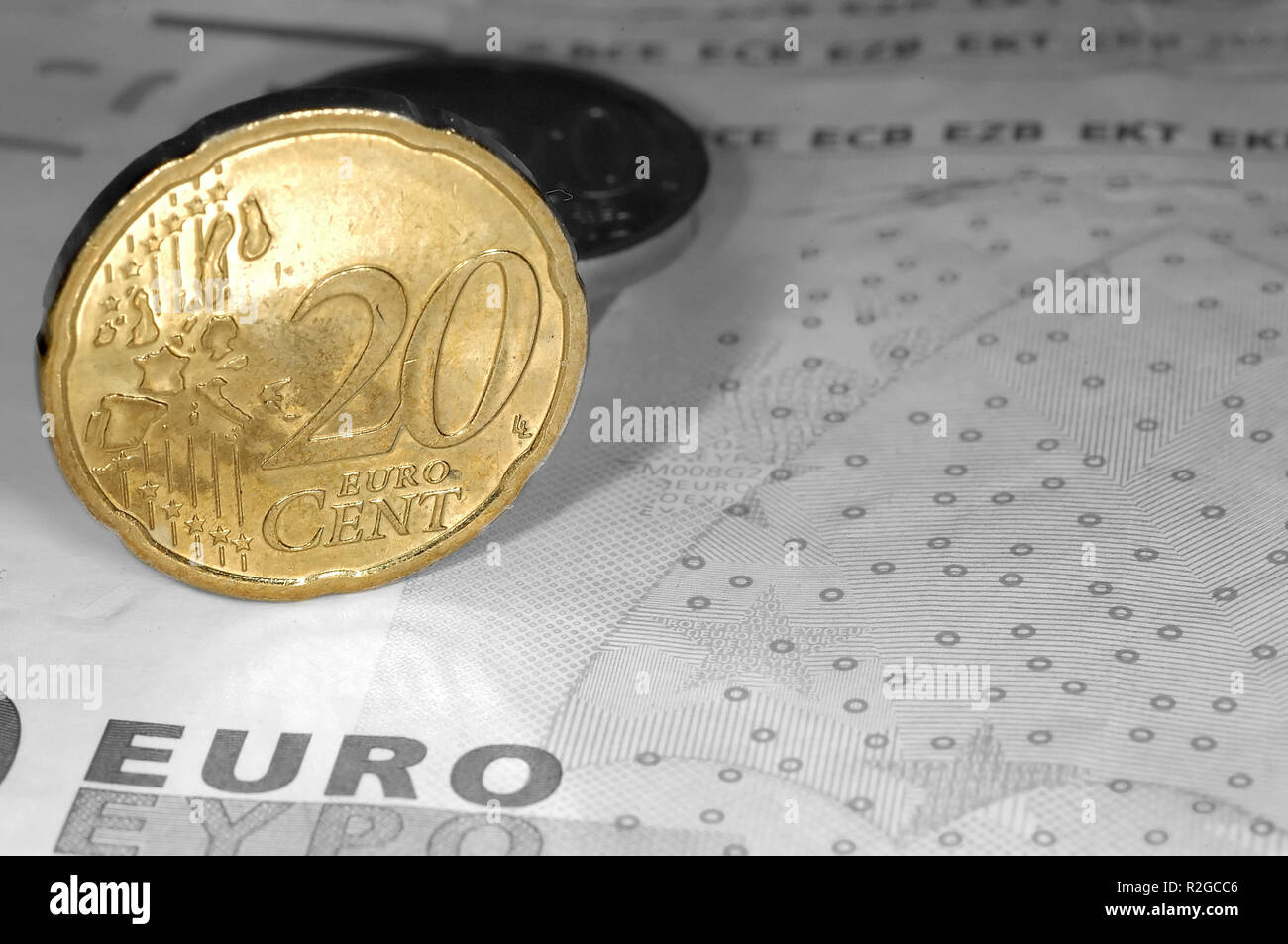 euro 3 Stock Photo