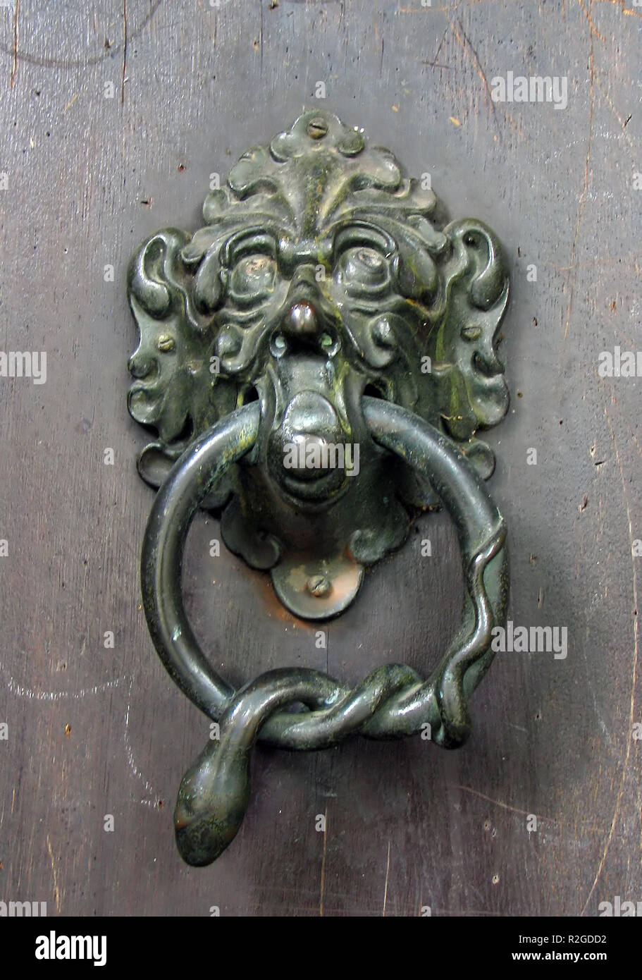 doorknocker Stock Photo - Alamy