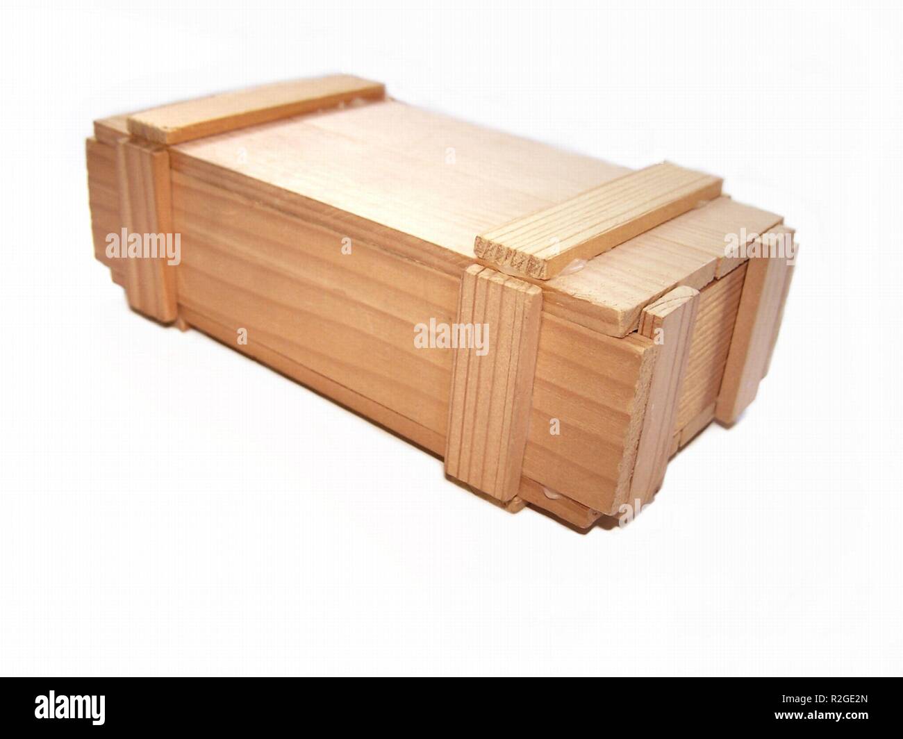 wooden box Stock Photo