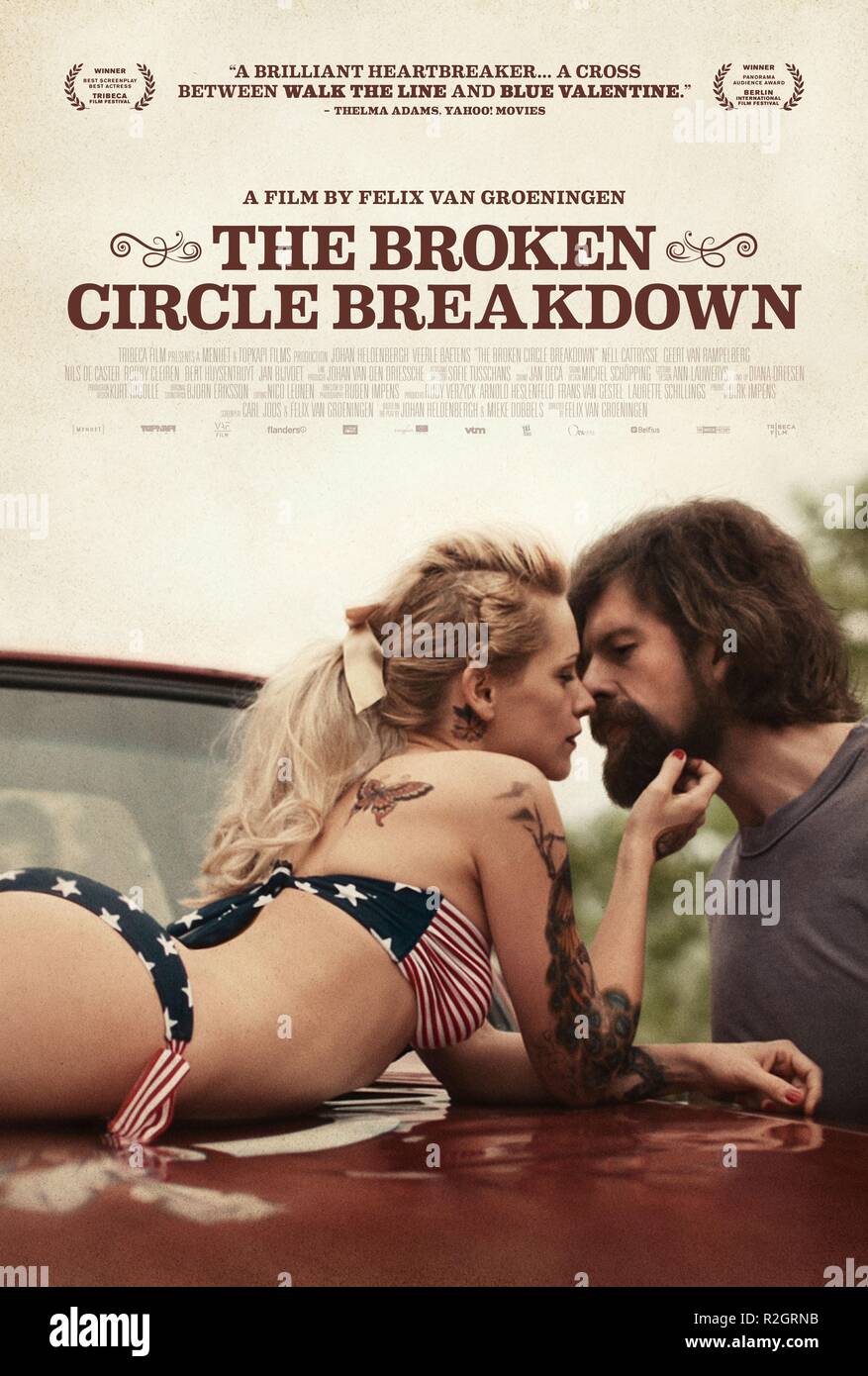 The Broken Circle Breakdown Year : 2013 Belgium Director : Felix Van Groeningen Johan Heldenbergh, Veerle Baetens Movie poster (USA) Stock Photo