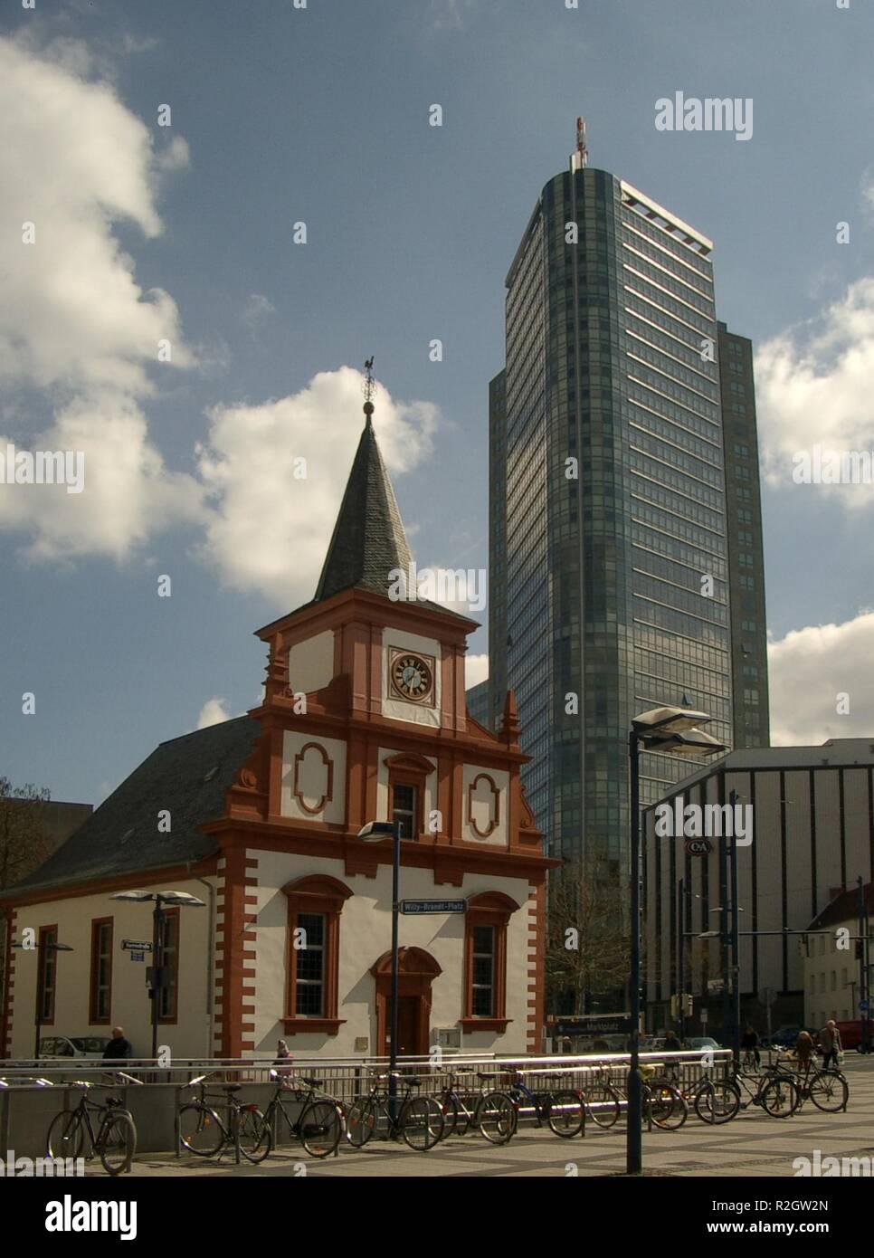 bad offenbach-of-willy-brandt-platz-f104 Stock Photo