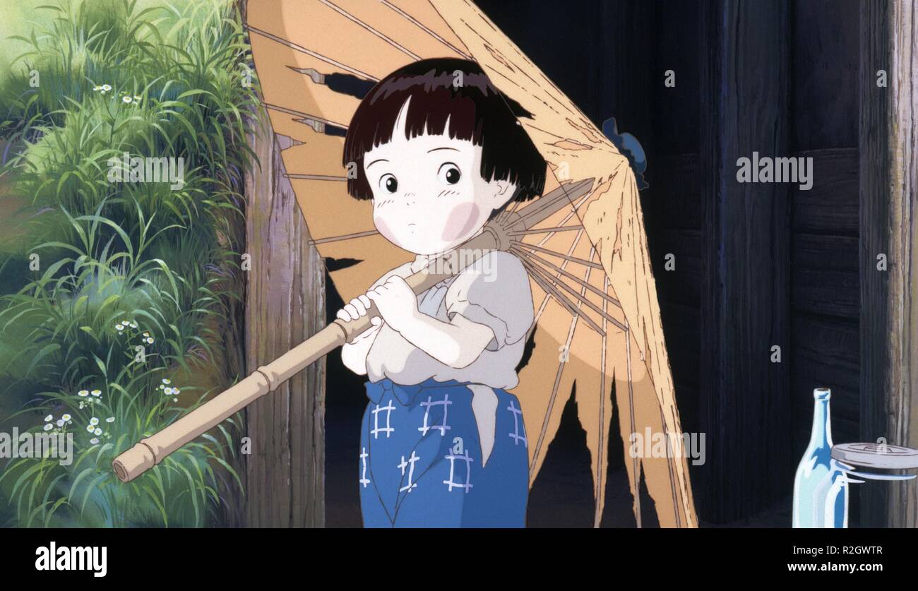 Hotaru no haka Grave of the Fireflies Year : 1988 - Japan Director : Isao  Takahata Animation Stock Photo - Alamy