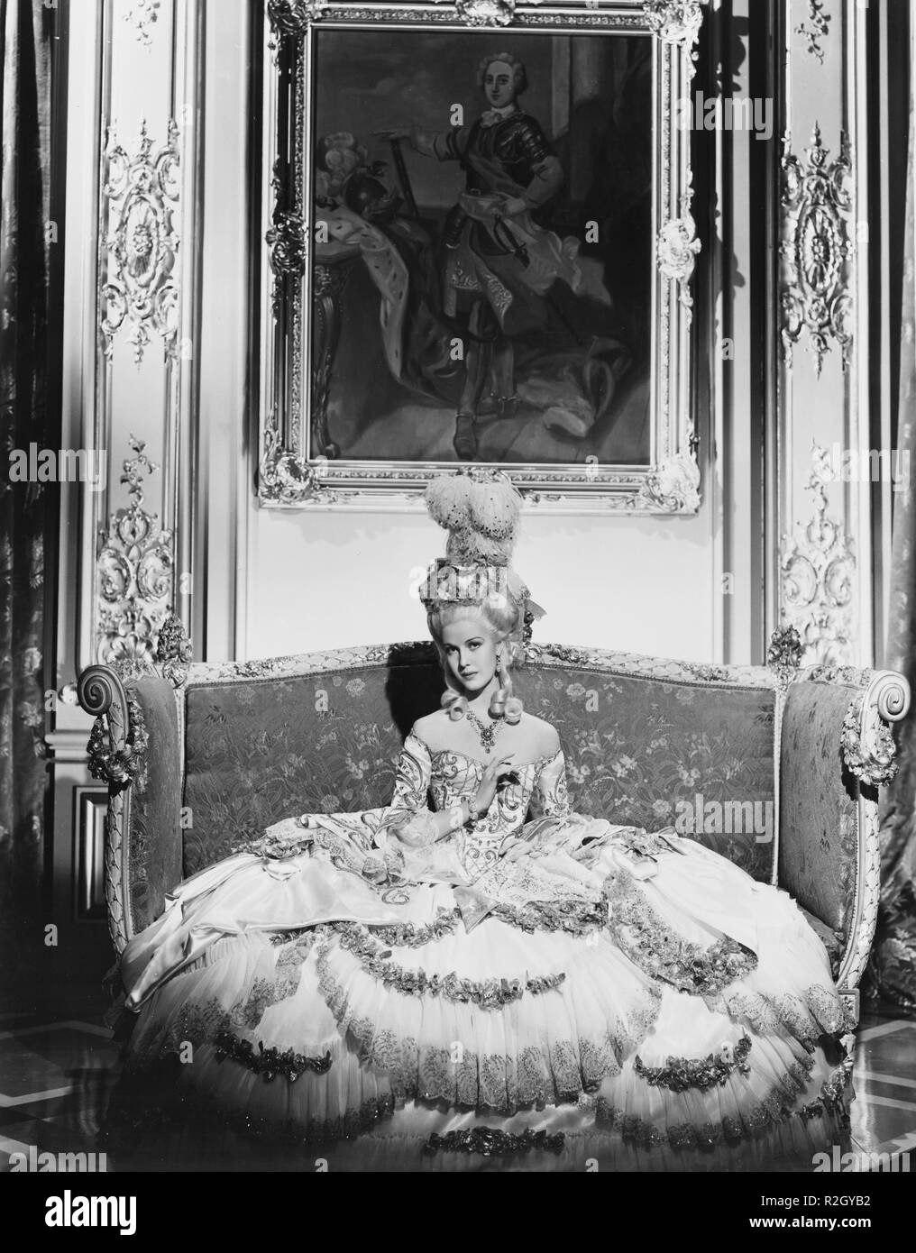 Marie Antoinette  Year: 1938 - USA Director: W.S. Van Dyke Norma Shearer Stock Photo