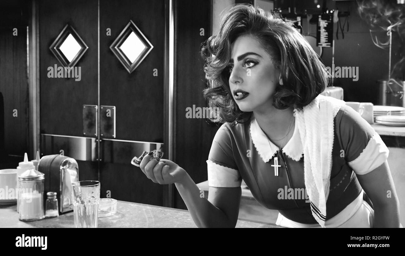 Frank Miller's Sin City: A Dame to Kill For Year : 2014 USA  Director : Frank Miller, Robert Rodriguez Lady Gaga Stock Photo