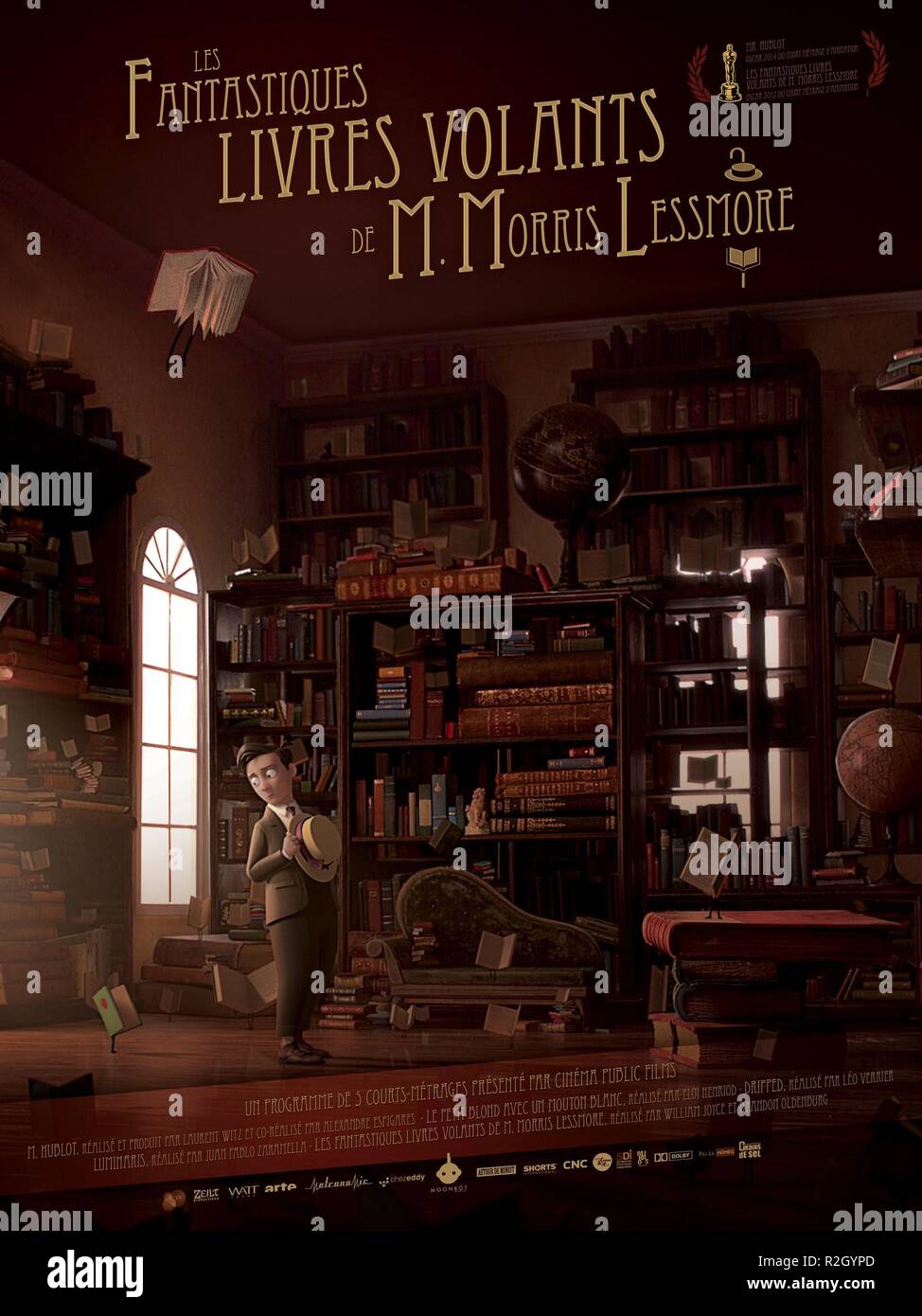 The Fantastic Flying Books of Mr. Morris Lessmore Year : 2011 USA Director : William Joyce, Brandon Oldenburg Animation Movie poster (Fr Stock Photo - Alamy The Fantastic Flying Books of Mr. Morris Lessmore Year : 2011 USA Director : William Joyce, Brandon Oldenburg Animation Movie poster (Fr Stock Photo - Alamy