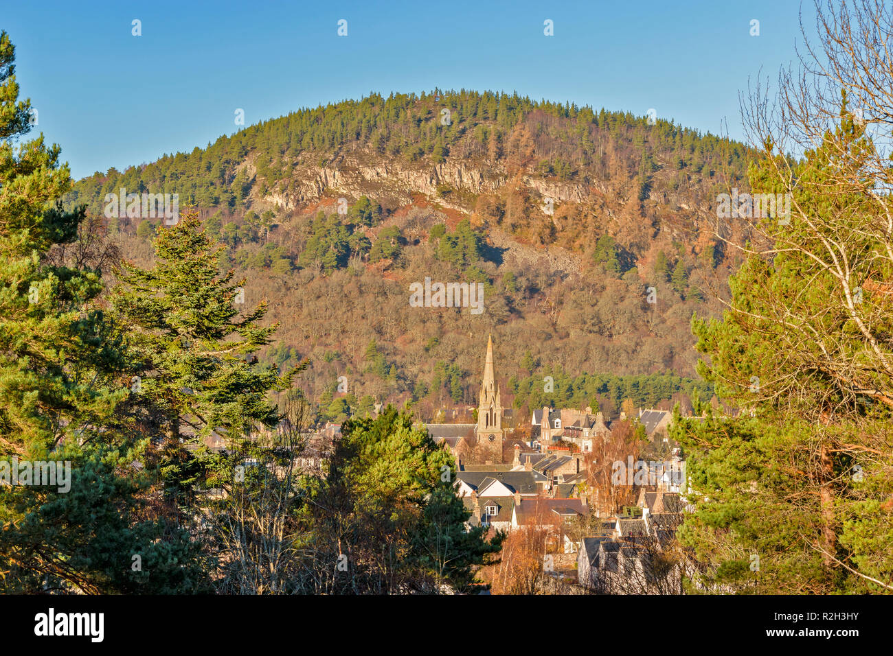 Craigendarroch hill ballater scotland hires stock photography and
