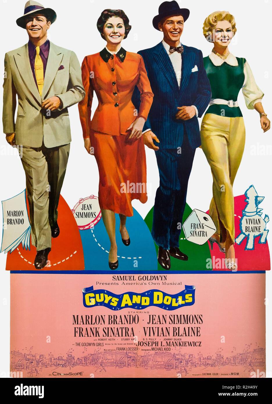 Guys and Dolls Year 1955 USA Director Joseph L. Mankiewicz