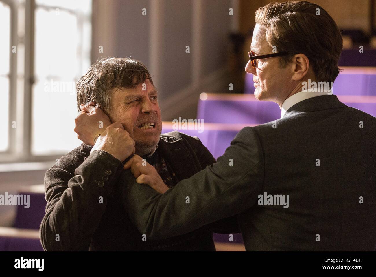 Kingsman: The Secret Service Year : 2014 UK Director : Matthew Vaughn Mark  Hamill, Colin Firth Stock Photo - Alamy