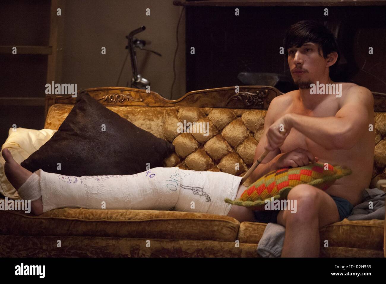 Girls Tv Series 2012 Usa 2013 Season 2 Episode 1 It S About Time Created By Lena Dunham Director Lena Dunham Adam Driver Stock Photo Alamy