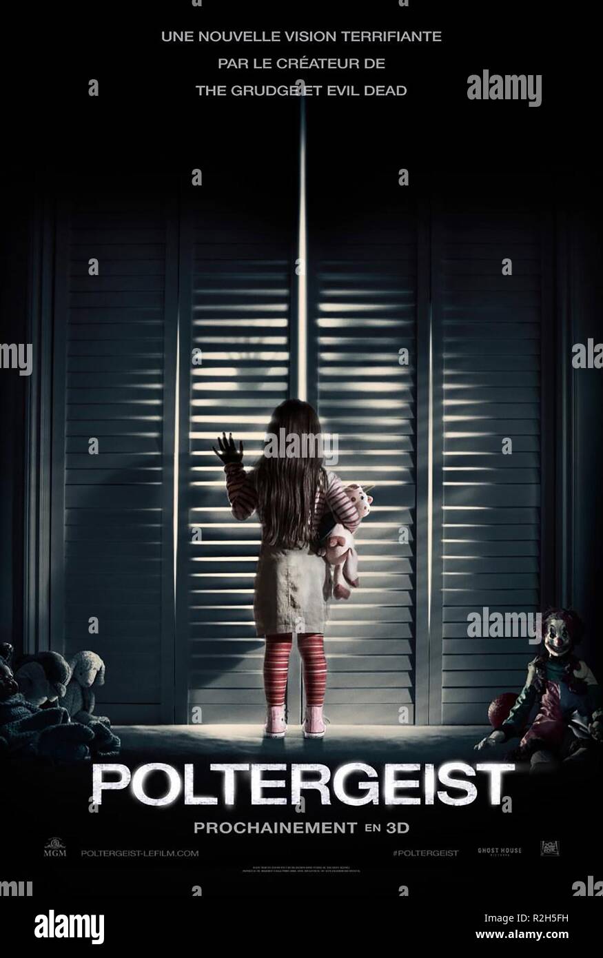 Poltergeist Year : 2015 USA Director : Gil Kenan Kennedi Clements  Movie poster ((Fr) Stock Photo