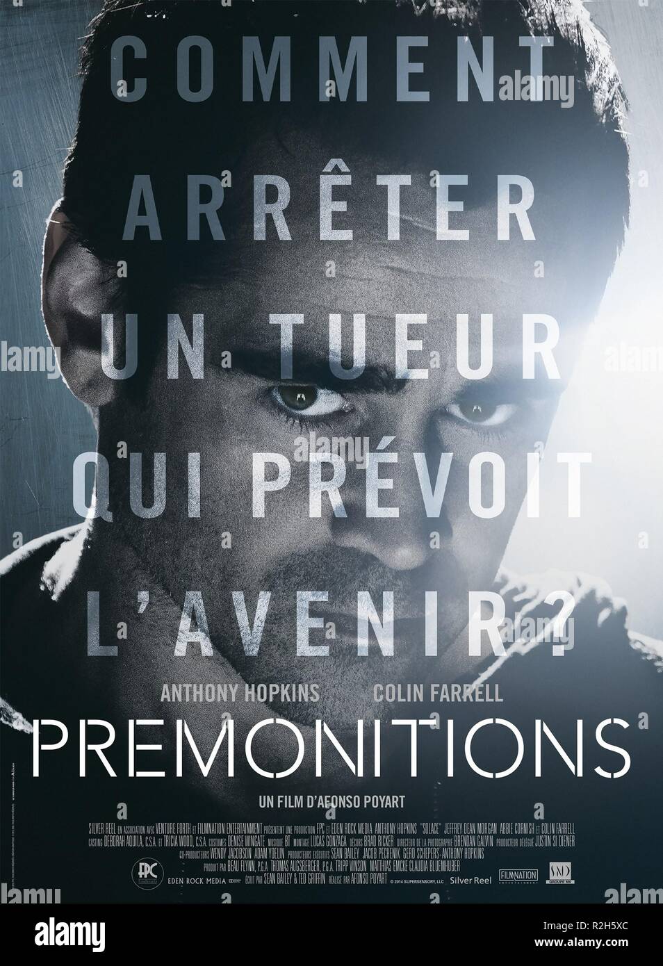Solace Year : 2015 USA Director : Afonso Poyart Colin Farrell Movie poster (Fr) Stock Photo