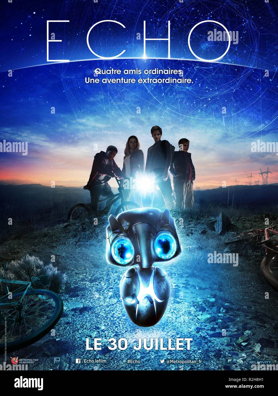 Earth to Echo Year : 2014 USA Director : Dave Green Movie poster (Fr Stock  Photo - Alamy