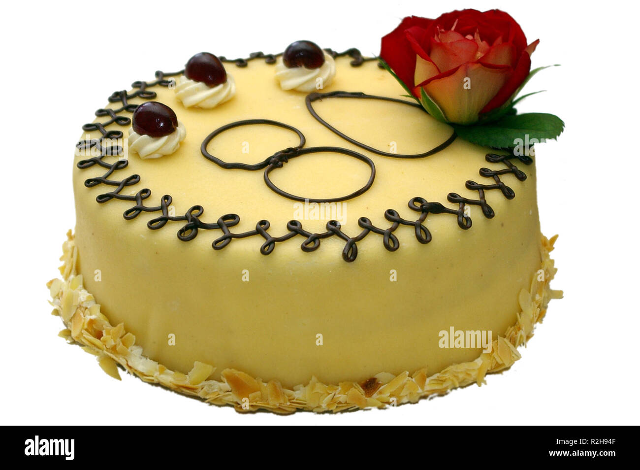 Chocolate Birthday Cake 80 High Resolution Stock Photography And Images Alamy