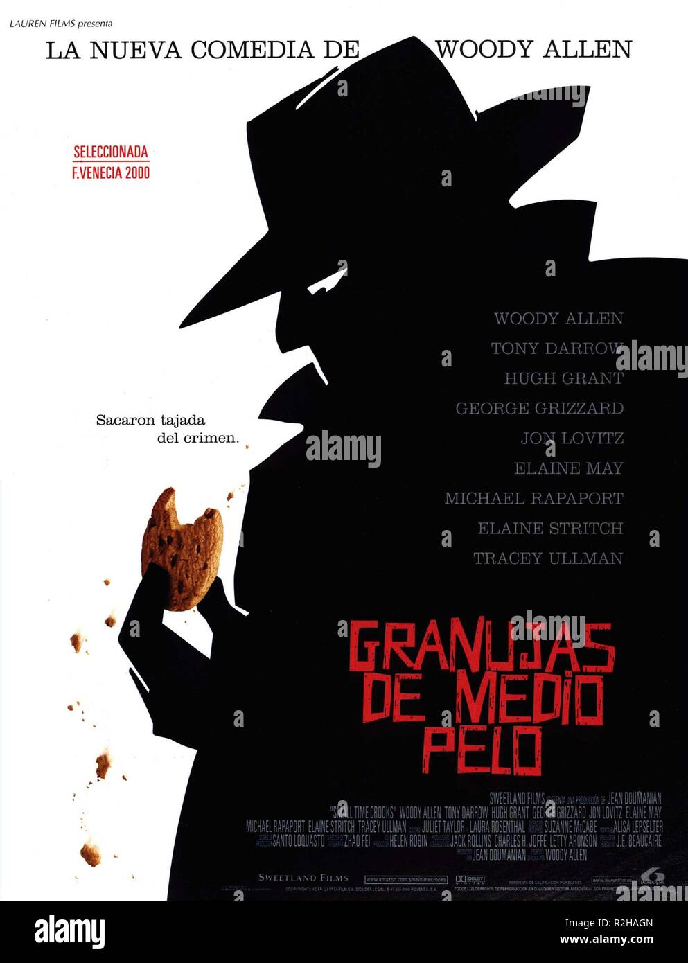 Small Time Crooks Year 2000 USA Director Woody Allen Movie poster