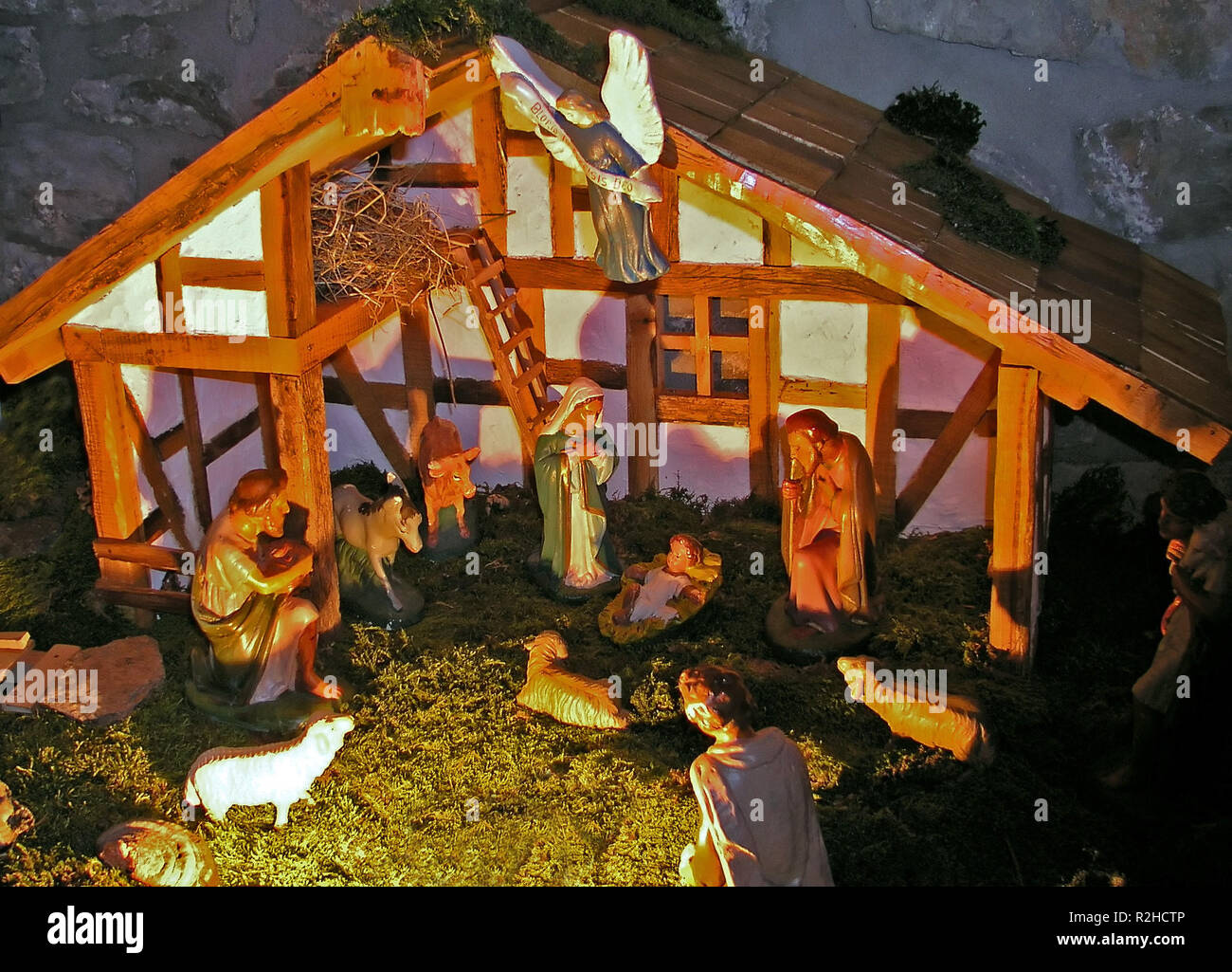 nativity figures iii Stock Photo - Alamy