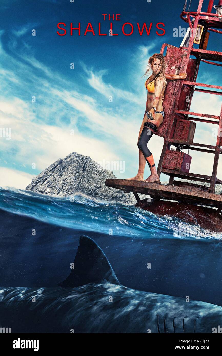 The Shallows Year : 2016 USA Director : Jaume Collet-Serra Blake Lively Key Art Stock Photo