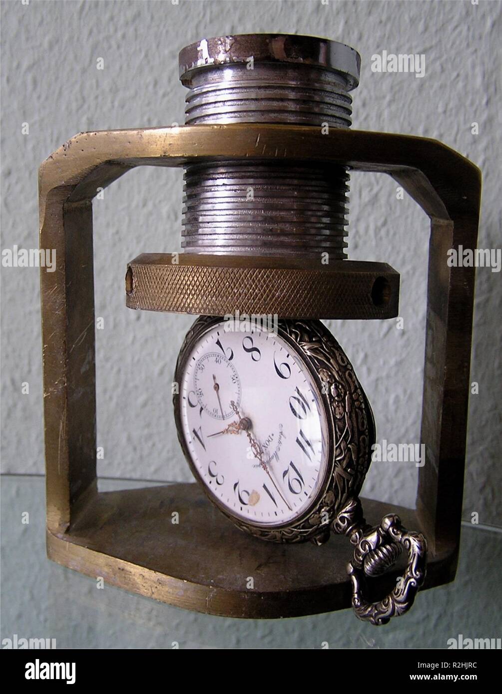 pressure of time Stock Photo