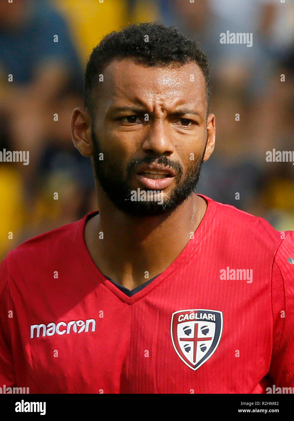 Italy - Serie A TIM 2018-2019 /  ( Cagliari Calcio ) -  Joao Pedro Geraldino dos Santos Galvao Stock Photo