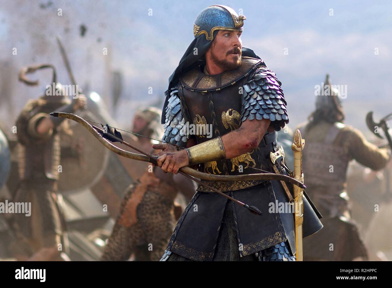 Exodus: Gods and Kings Year: 2014 USA / UK Director : Ridley Scott Christian Bale Stock Photo