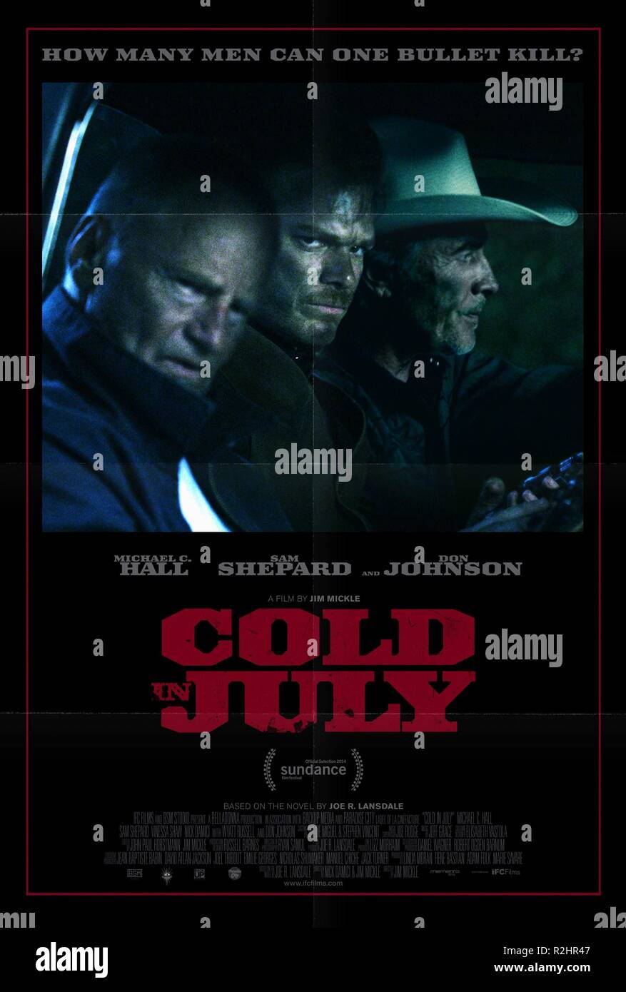 Cold in July Year 2014 USA Director Jim Mickle Sam Shepard, Michael C. Hall, Don Johnson