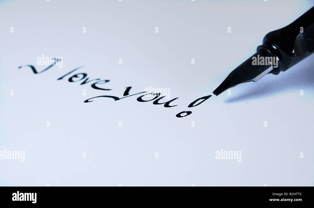 love letter iv Stock Photo Alamy