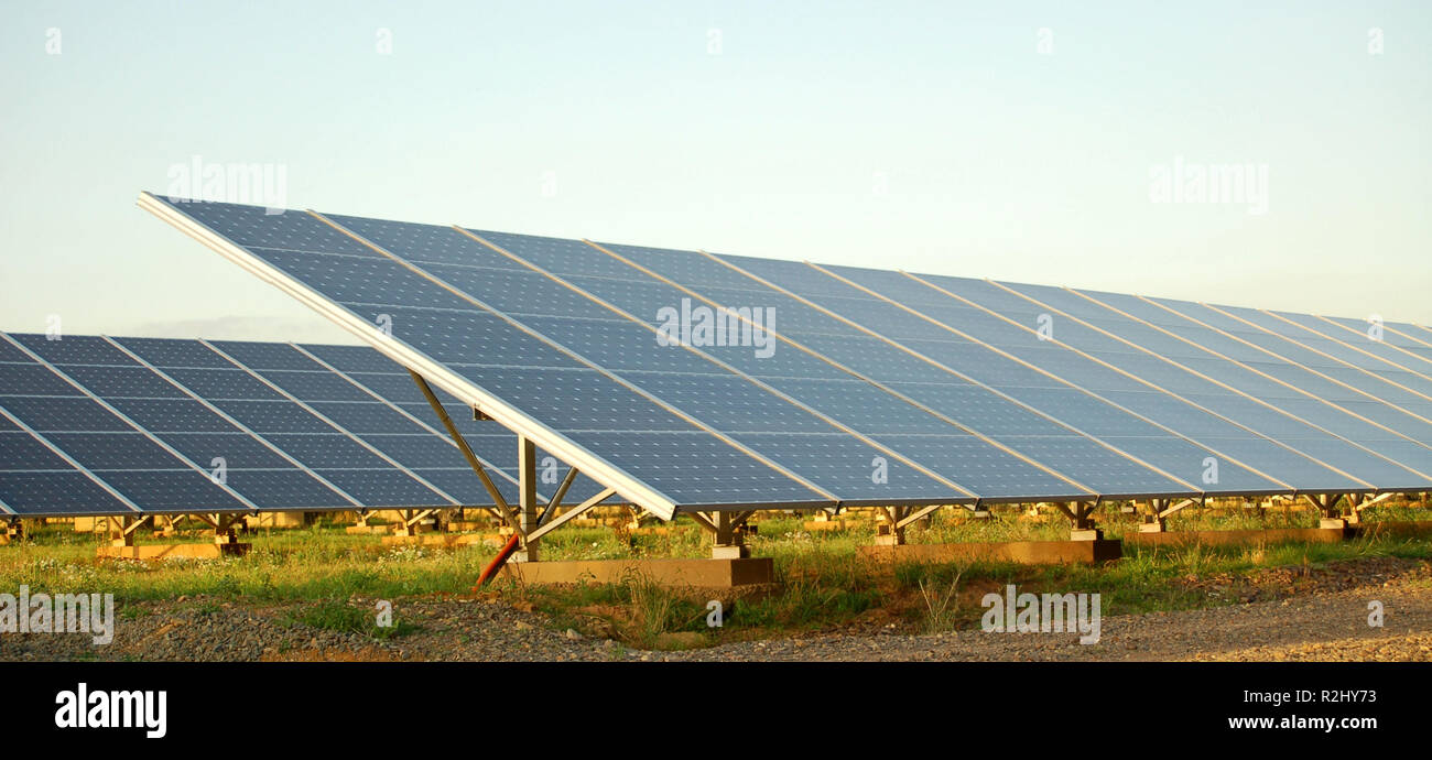 solar power plant Stock Photo - Alamy