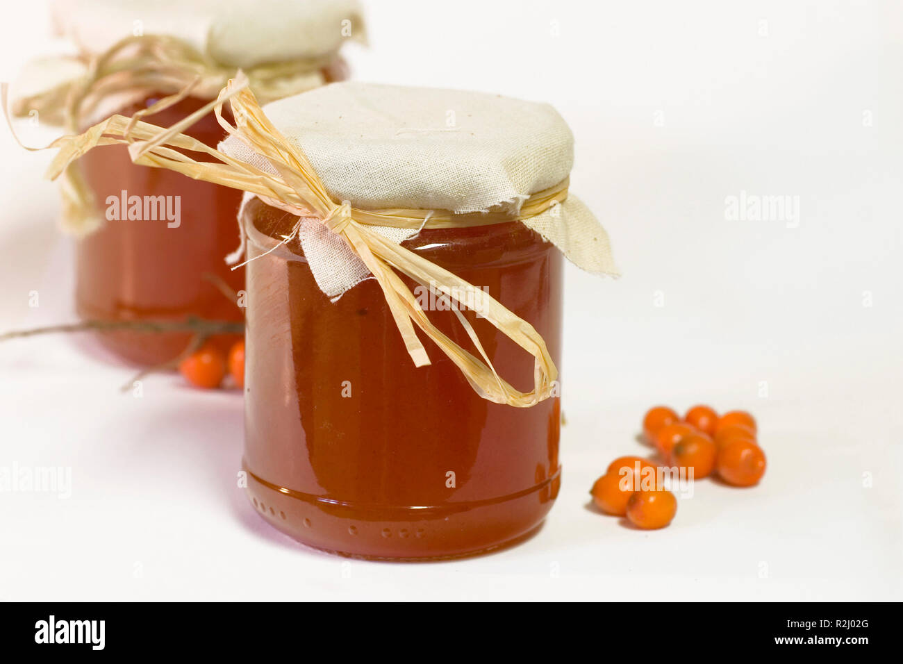 sea buckthorn jam Stock Photo Alamy