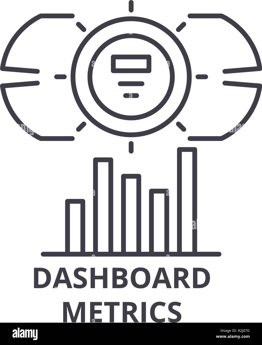 Metrics Icon Black And White